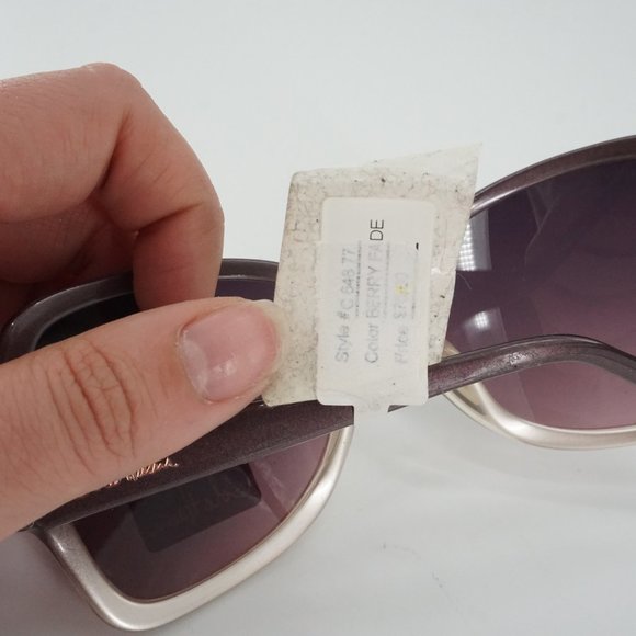 Cole Haan C648 77 Berry Colored- Oversized Shades main image 6